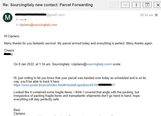 Sourcingitaly Forwarding Fragile Items 426 Sourcingitaly Forwarding Fragile Items 426